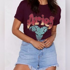 Nasty Gal - Aries Girl Tee & Aries Face Mask